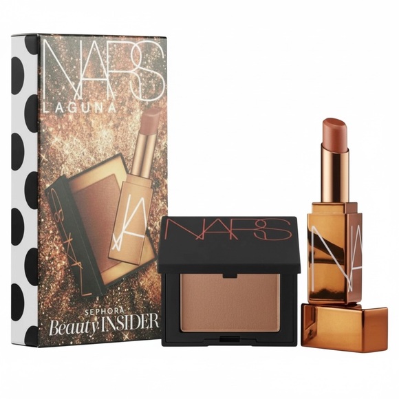 NARS Laguna Bronzing Powder and Afterglow Lip Balm Sephora Beauty Insider NIB - Picture 11 of 12